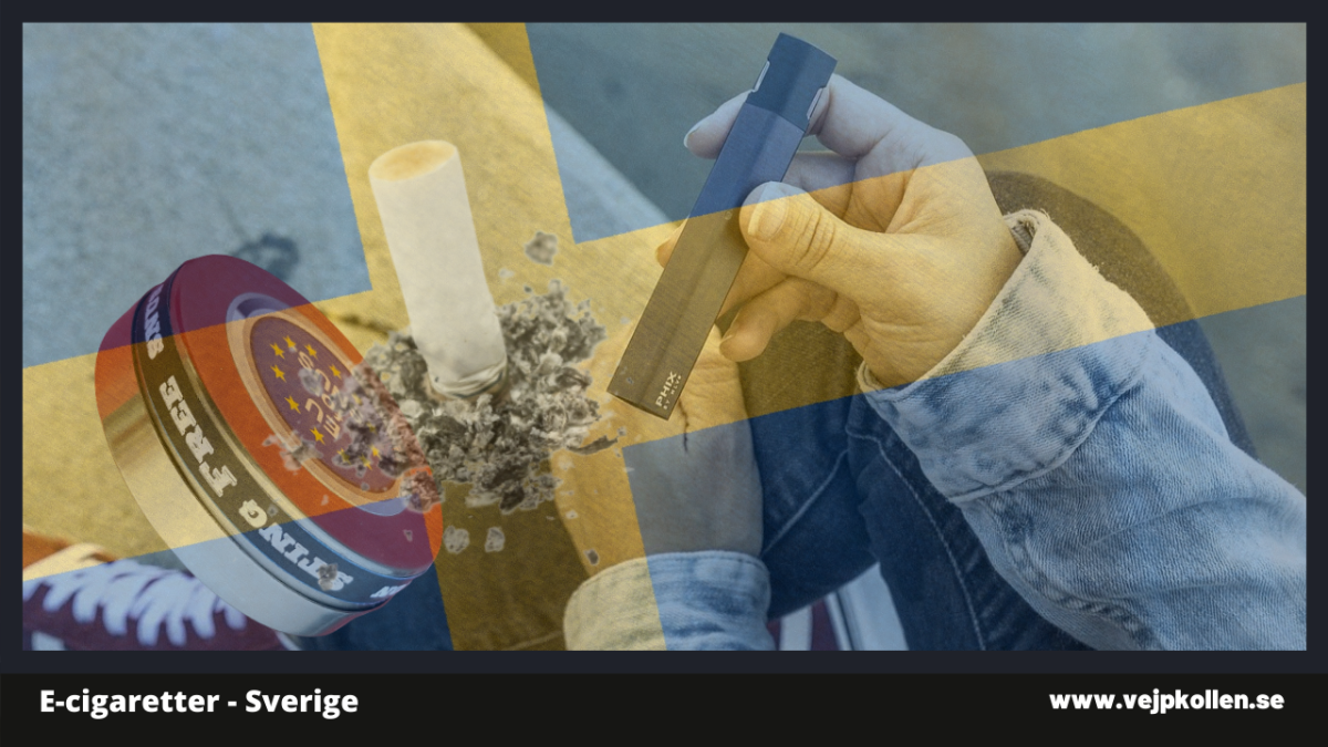 La prohibición de sabor para los cigarrillos electrónicos en Suecia se detuvo.