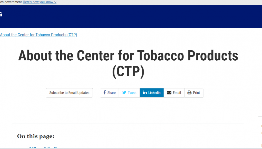 EE. UU.: El director del Centro de Tabaco renuncia a la FDA para aceptar un puesto en Philip Morris International