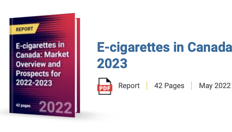 2022-2023加拿大电子烟市场概述和前景