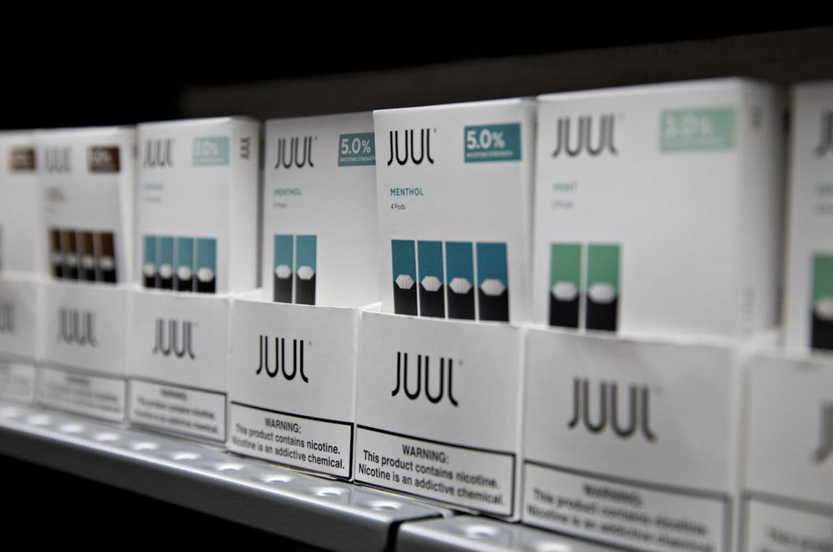 美国富达投资集团对JUUL的估值下调88%