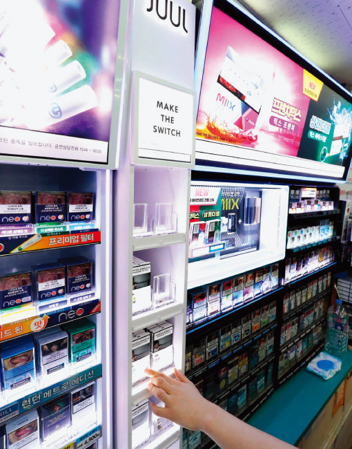 疫情下,韩国烟草销量增加