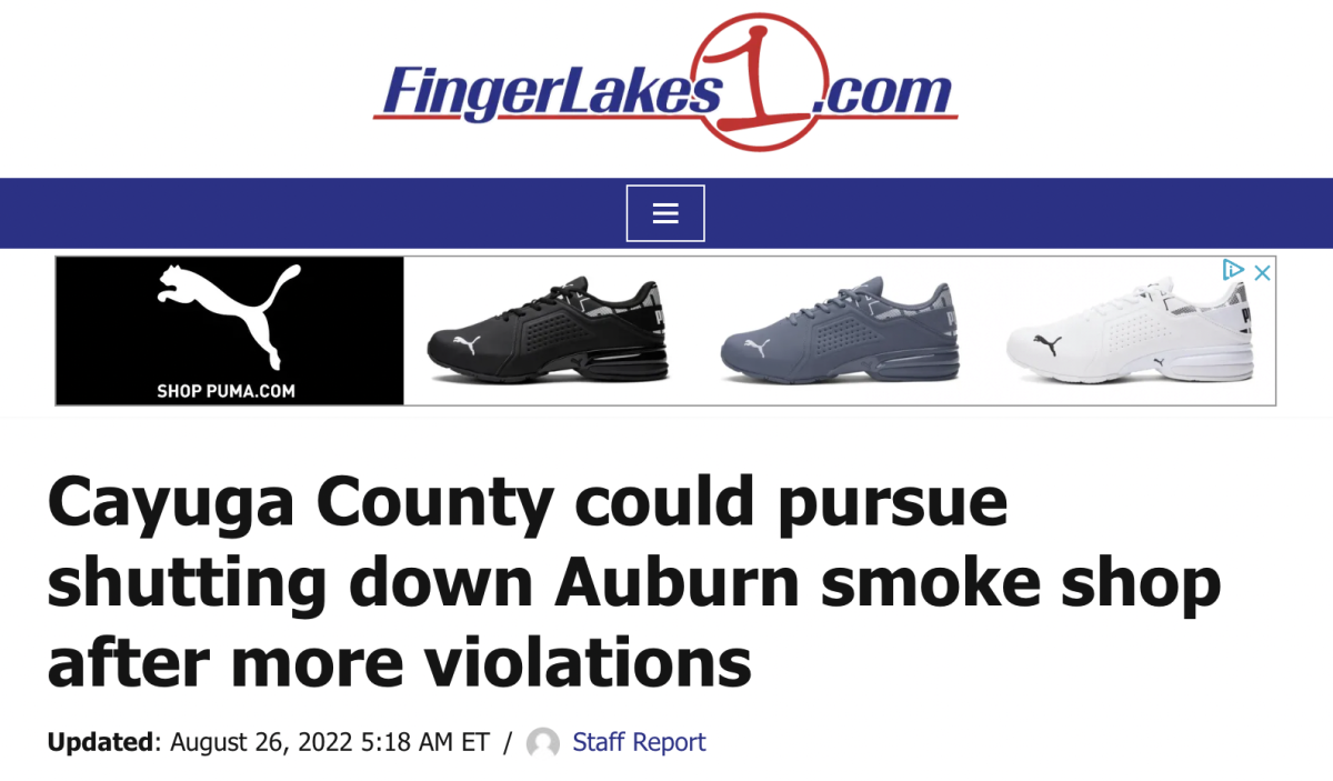 美国纽约一烟草店被罚巨款、卖禁售调味电子烟仍营业