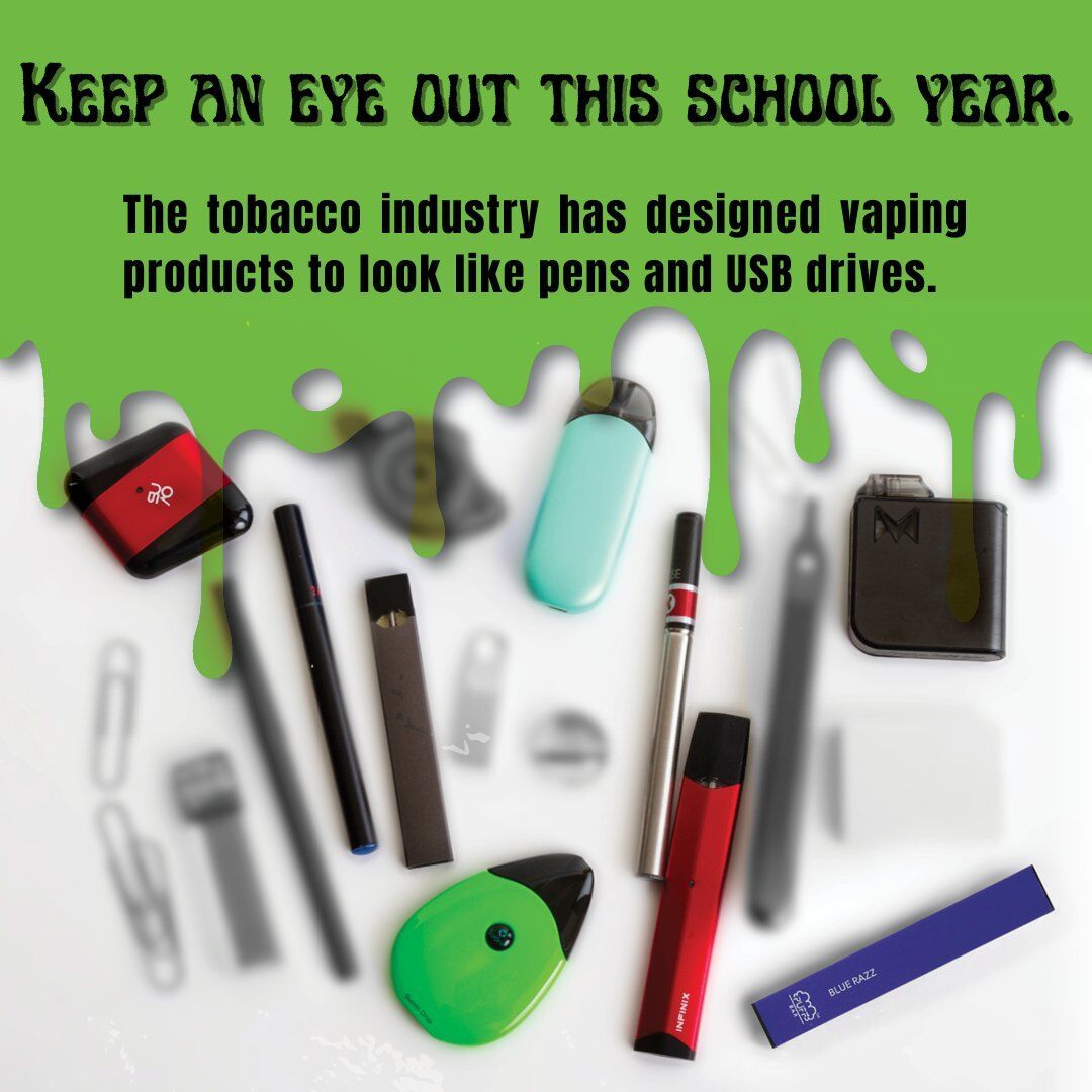 美国电子烟设备伪装成学习用品