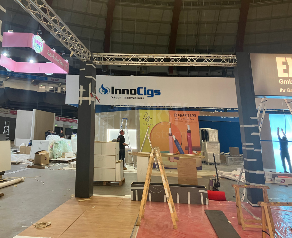 【图集】直击多特蒙德展会现场搭建情况