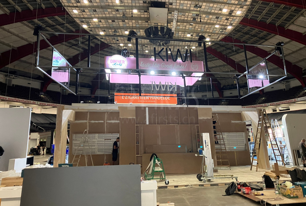 【图集】直击多特蒙德展会现场搭建情况