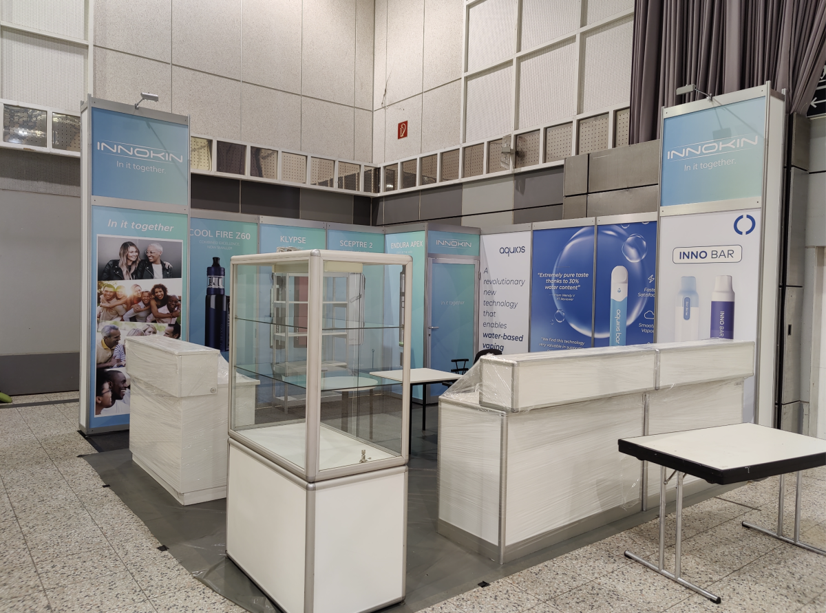 “ECCC国际联展团”展位火热搭建中!