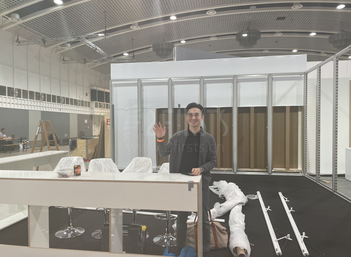 【图集】直击多特蒙德展会现场搭建情况