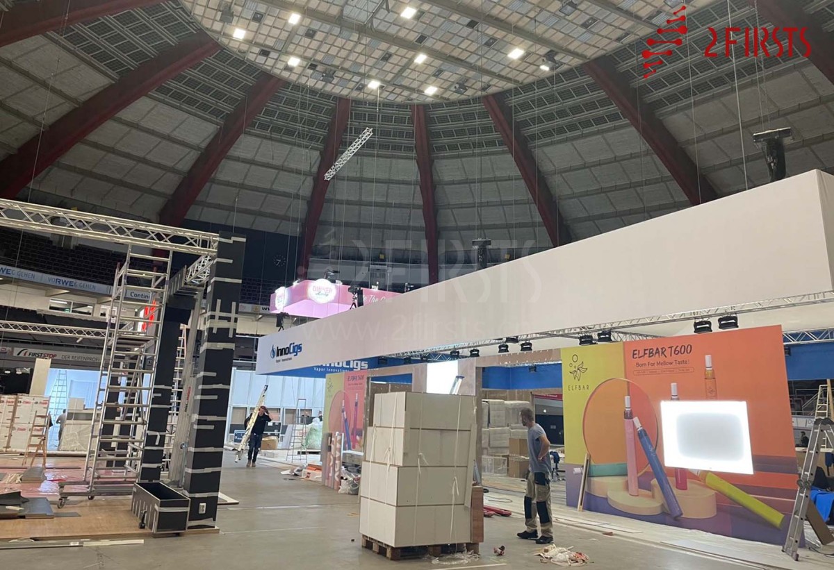 【图集】直击多特蒙德展会现场搭建情况