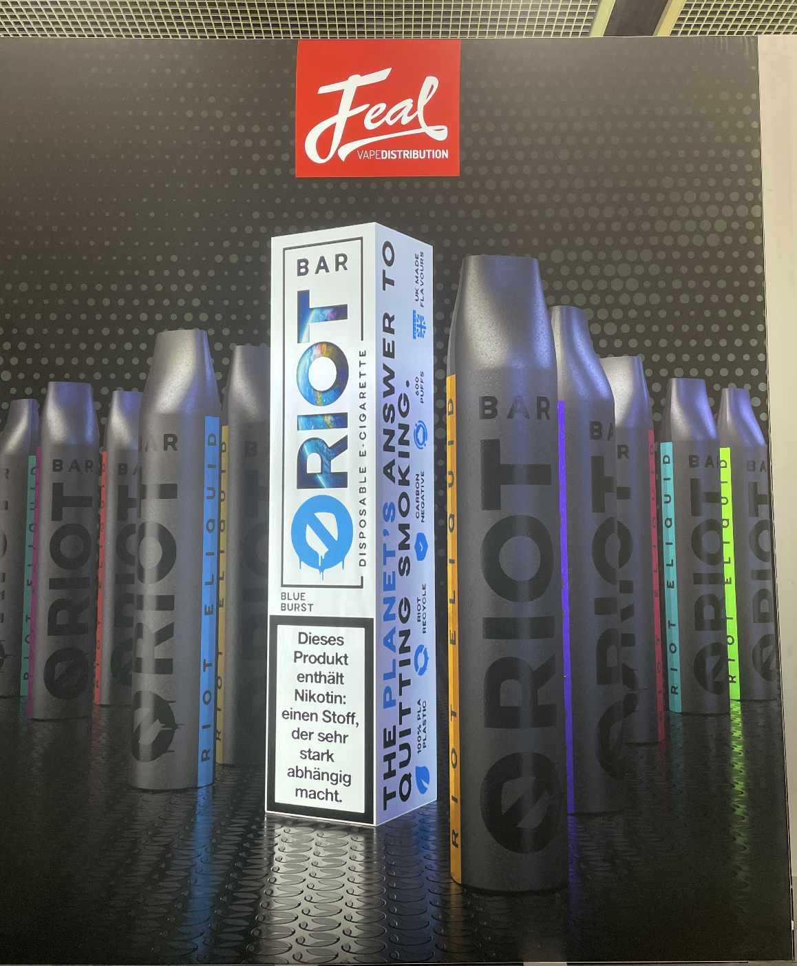 抢先看！知名中国电子烟品牌现身德国三大零售商展位