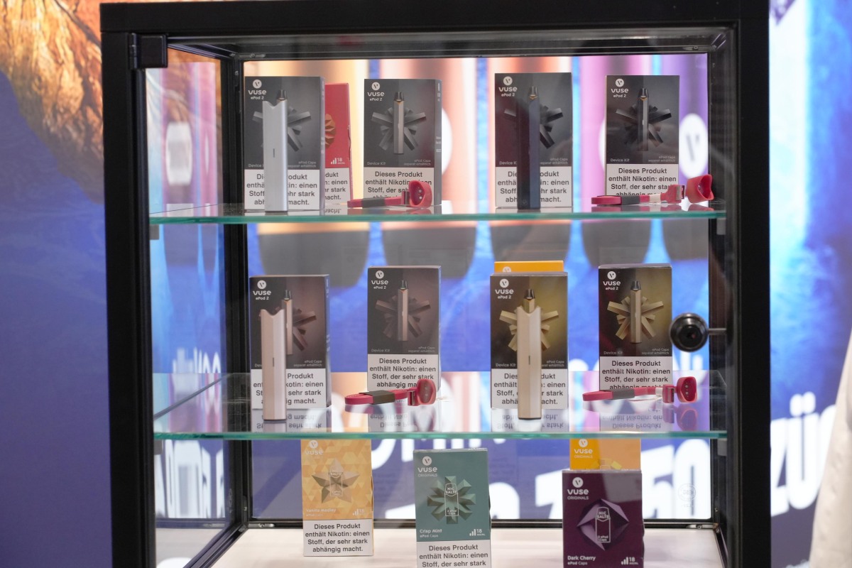 直击BAT展台:疑似推出HTP烟弹新口味