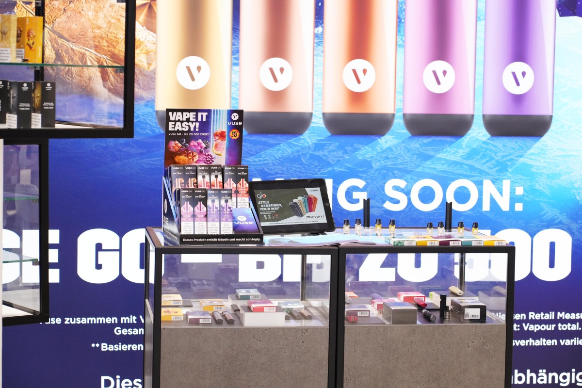 直击BAT展台:疑似推出HTP烟弹新口味