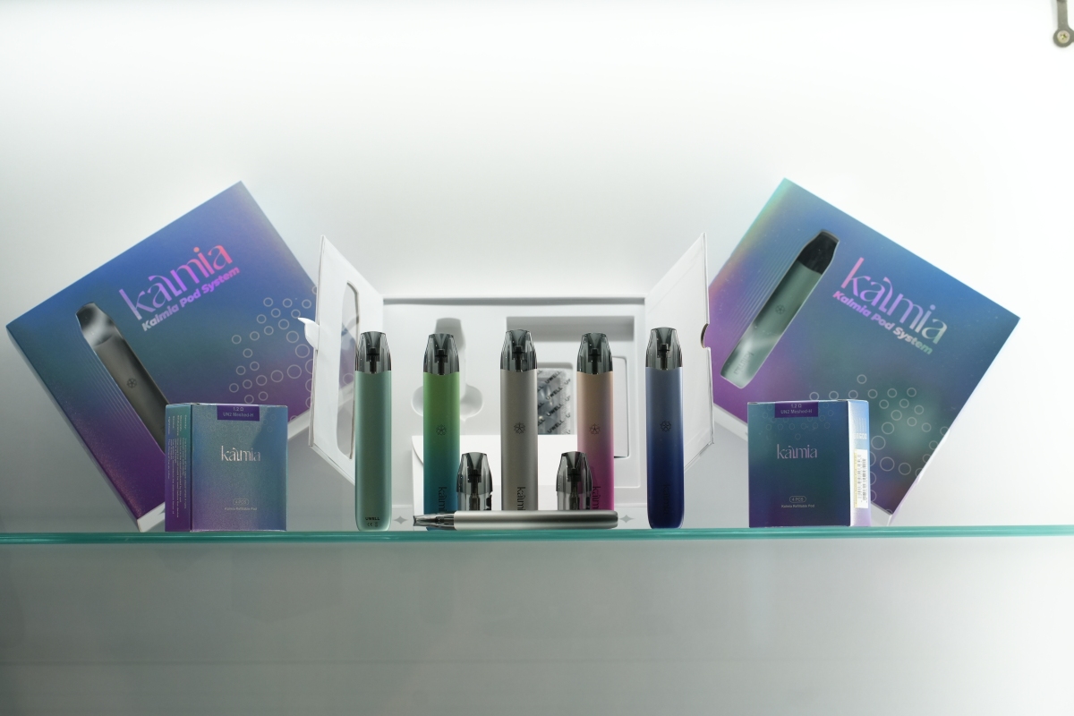 【图集】InnoCigs展台陈列多种中国电子烟