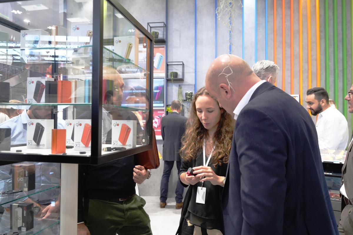 直击BAT展台:疑似推出HTP烟弹新口味