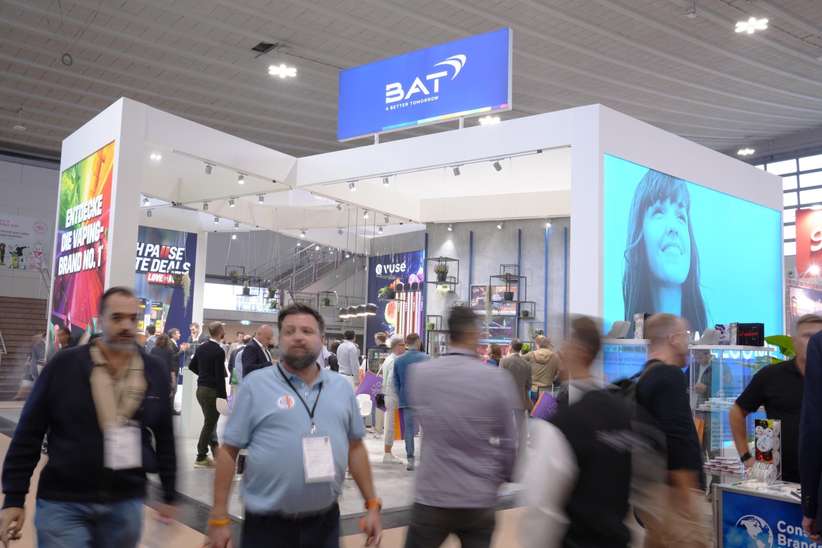 直击BAT展台:疑似推出HTP烟弹新口味