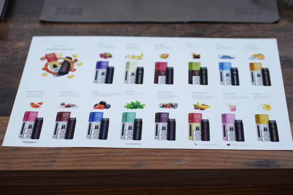 【图集】德国贸易商NCS主推PODSALT品牌系列产品