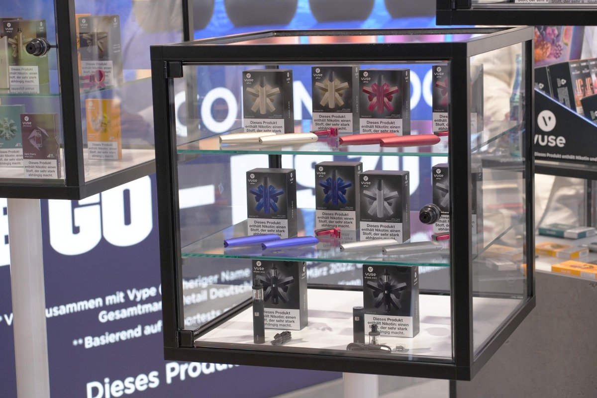 直击BAT展台:疑似推出HTP烟弹新口味