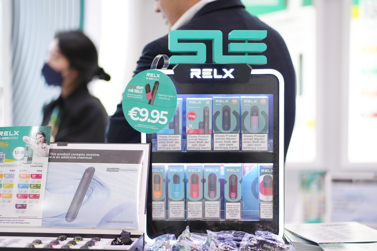 【图集】悦刻展台主推“无限”系列