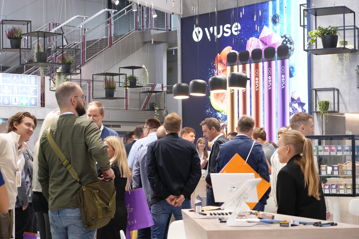 直击BAT展台:疑似推出HTP烟弹新口味