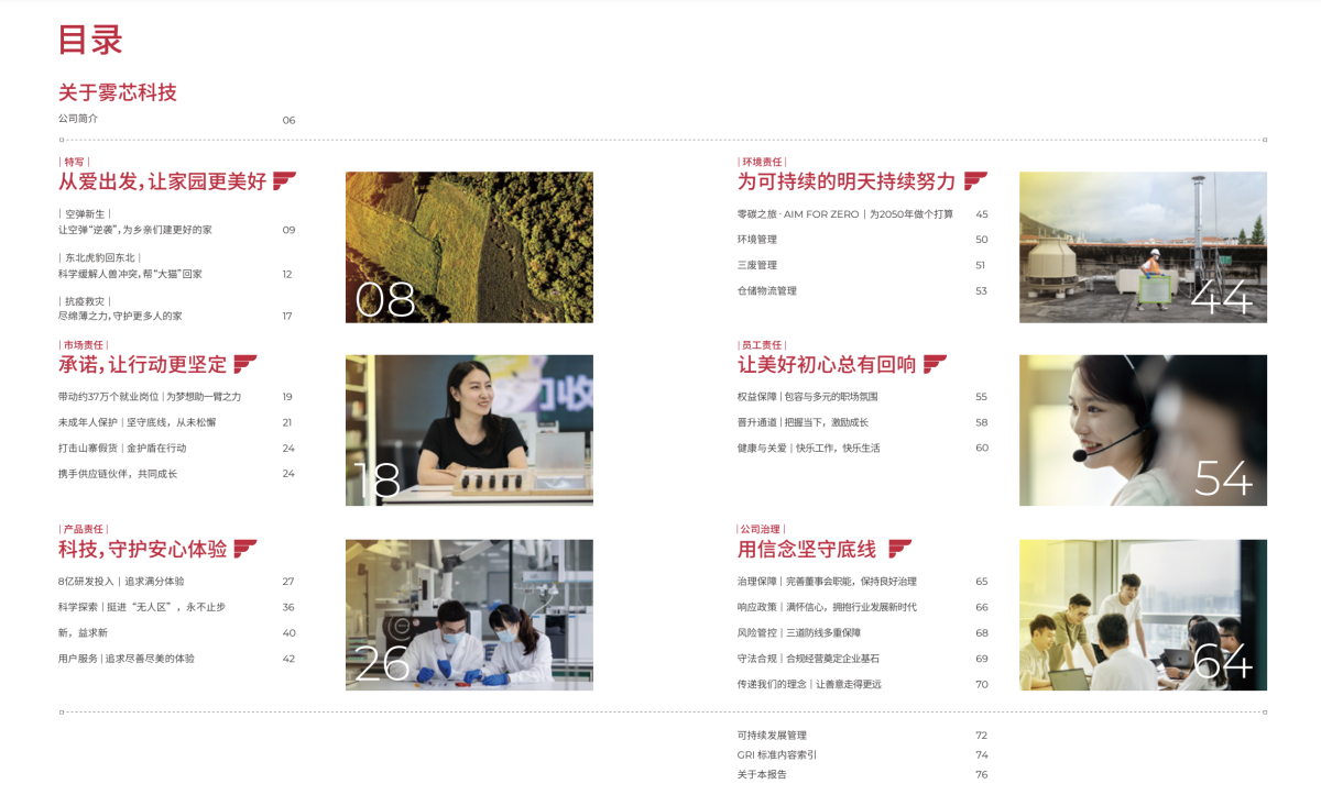 成长:三年悦刻社会责任报告对比