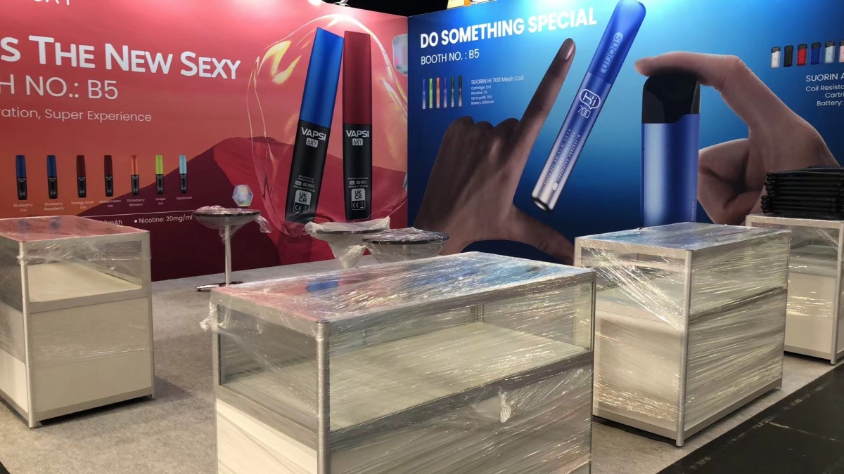 七十余家中国电子烟品牌亮相伯明翰电子烟展