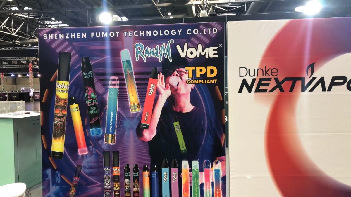 70+ Chinese Brands Exhibits at Vaper Expo UK