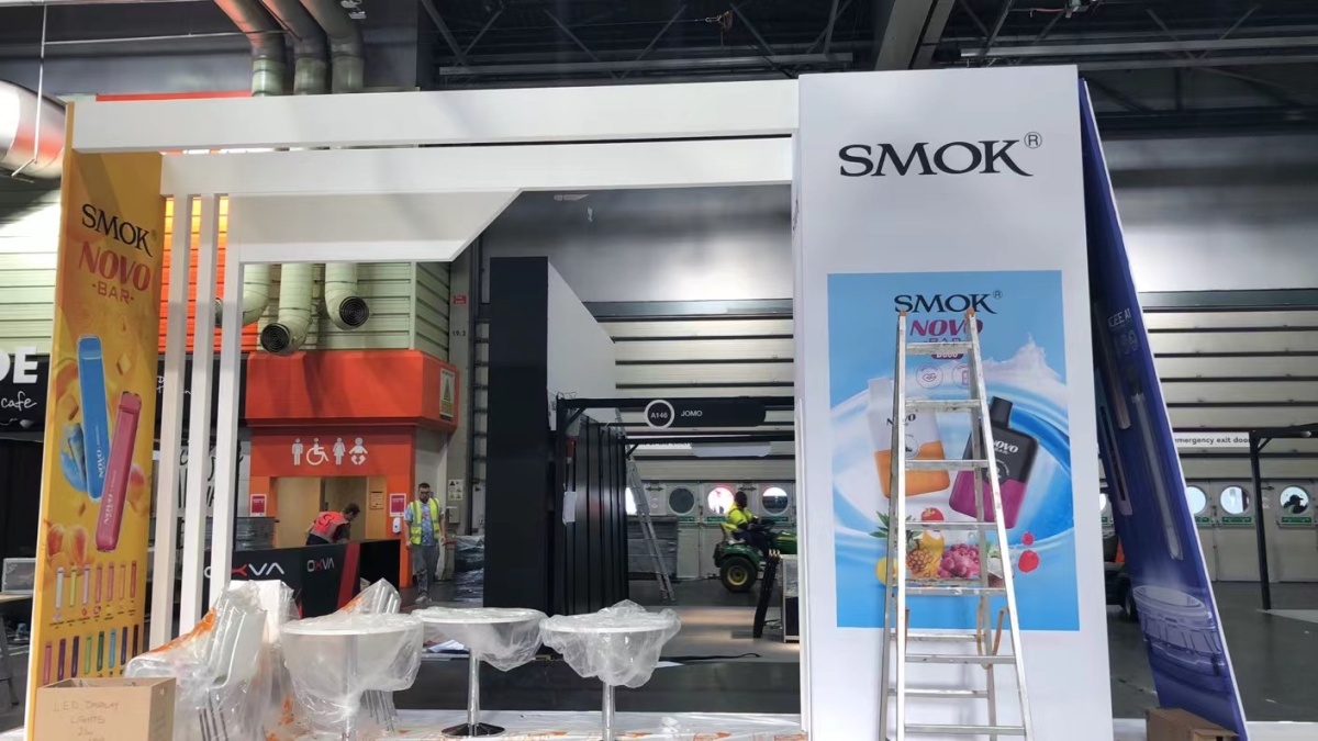 七十余家中国电子烟品牌亮相伯明翰电子烟展