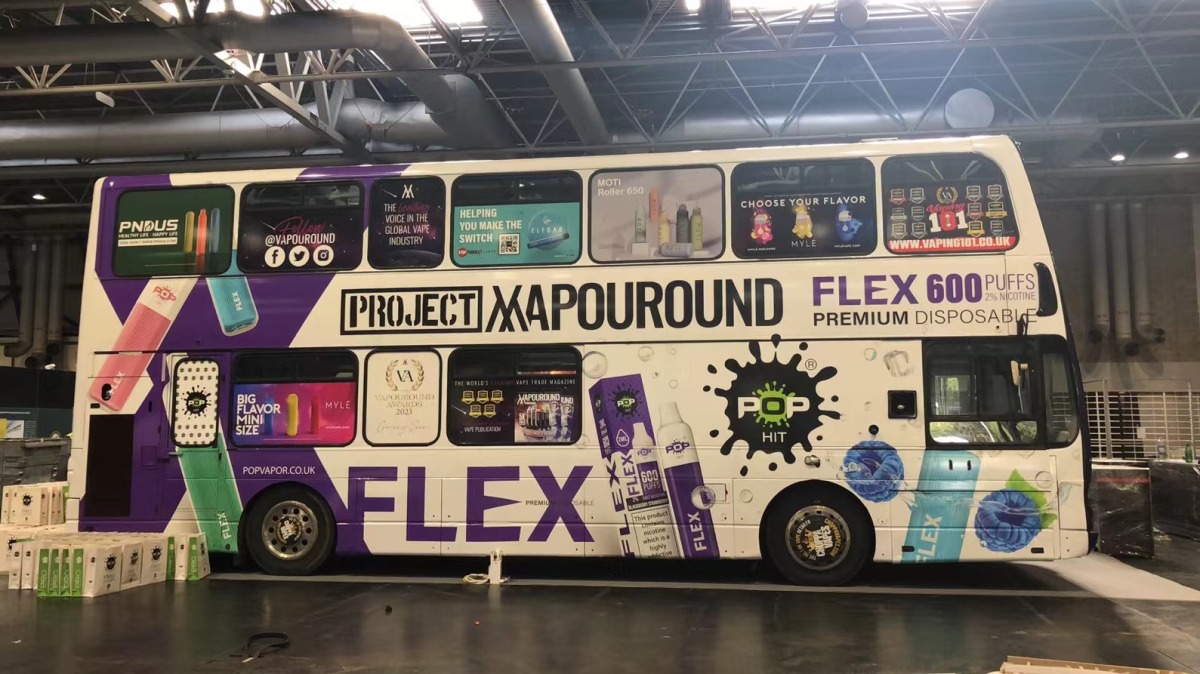 直击伯明翰电子烟展搭建现场