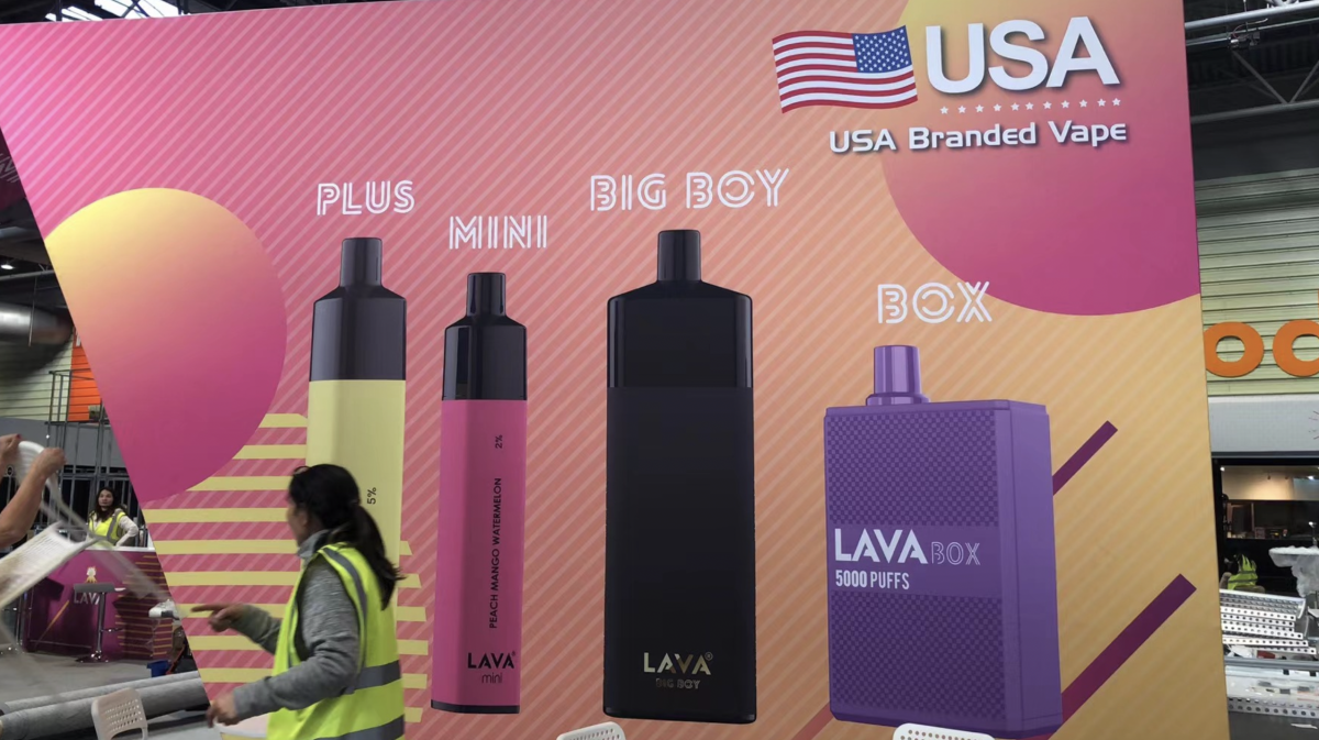 直击伯明翰电子烟展搭建现场