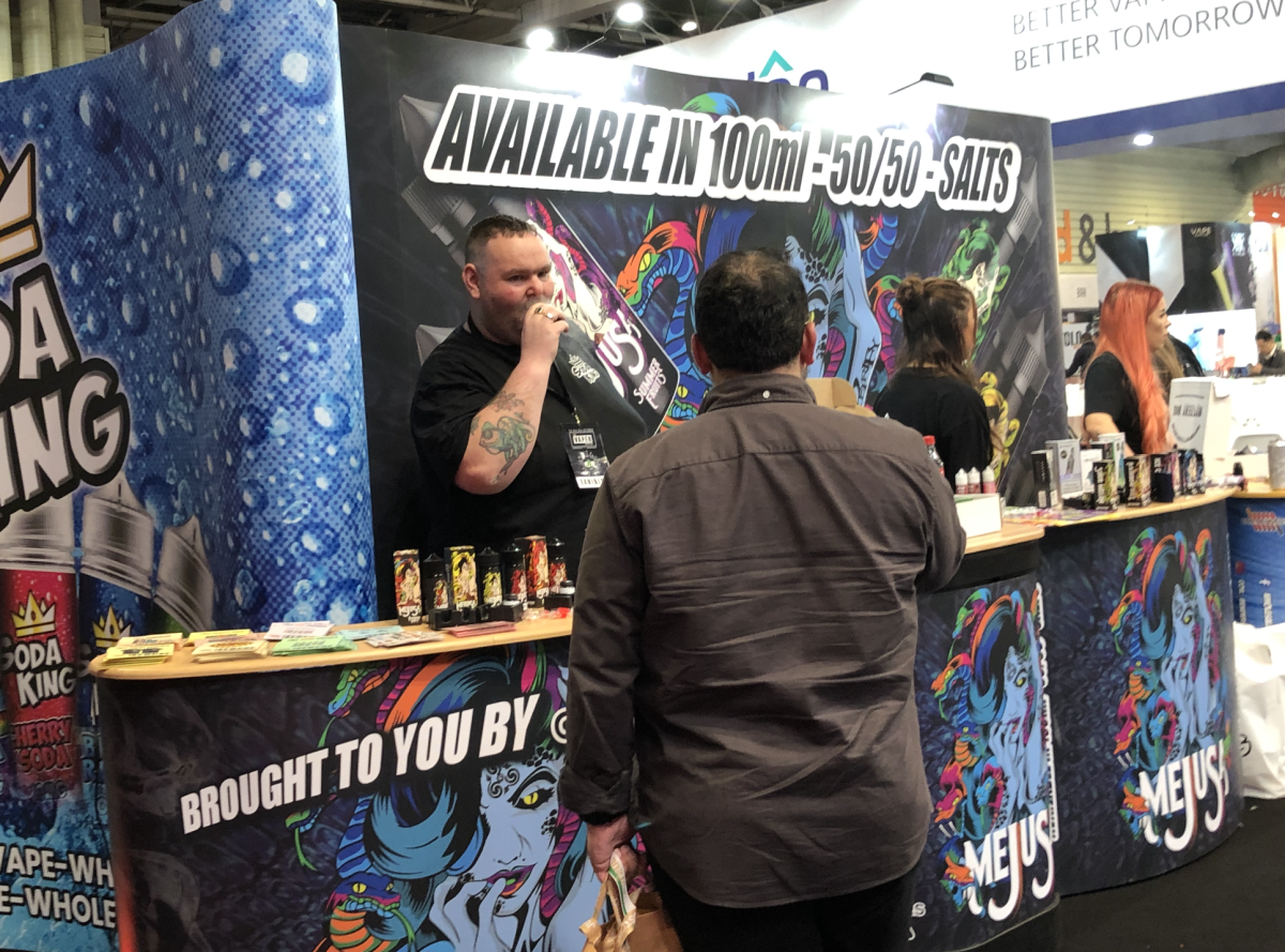 盘点第二日伯明翰电子烟展最受欢迎展台Top5