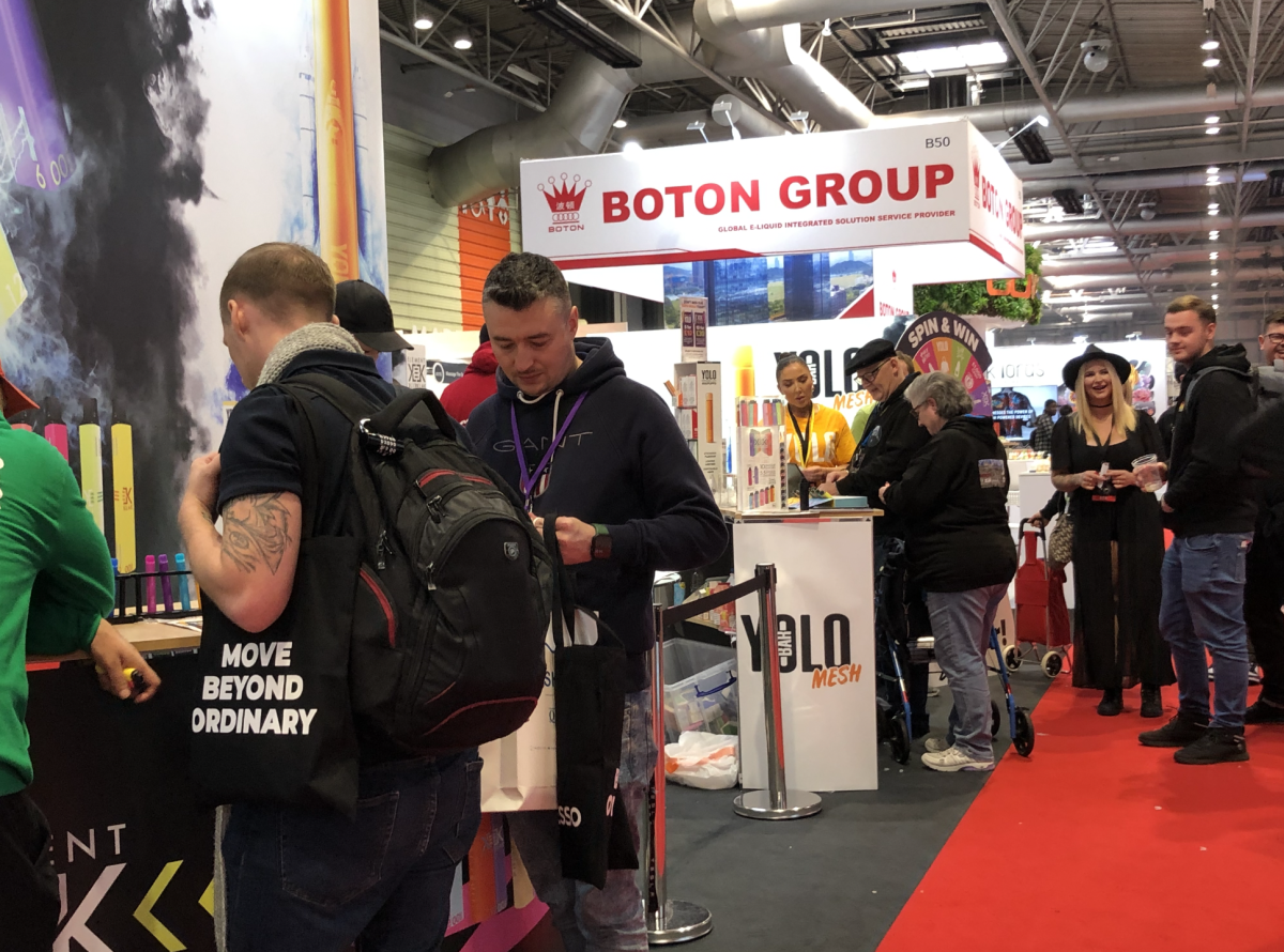 盘点第二日伯明翰电子烟展最受欢迎展台Top5