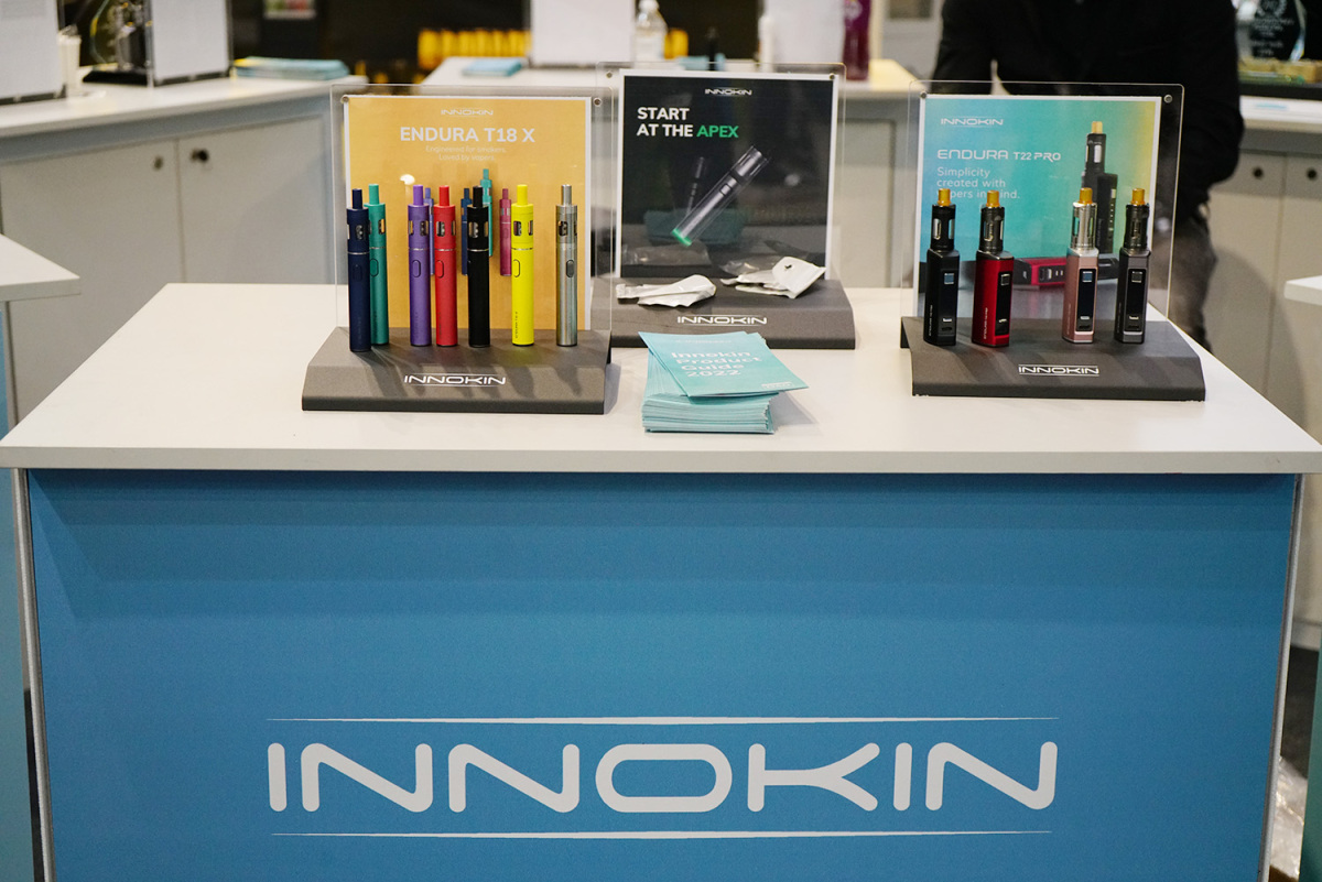 水基烟油唱主角 INNOKIN新宜康展位速览
