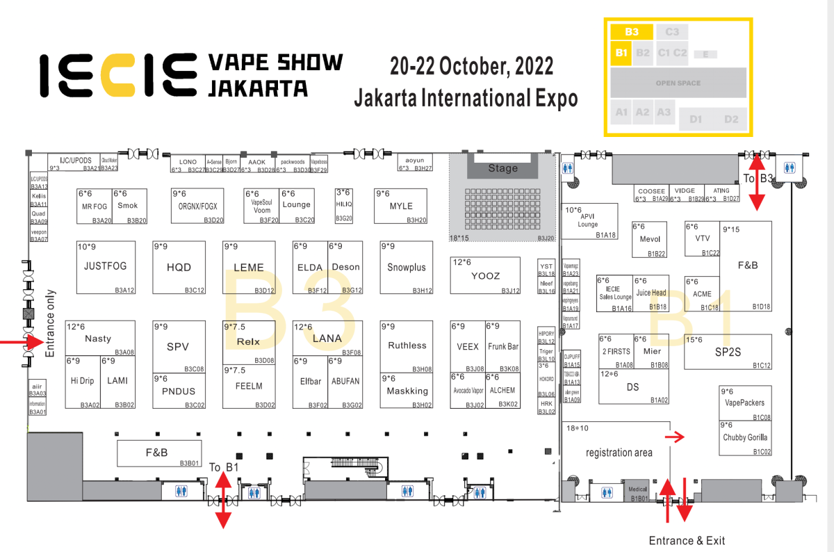 四十余家中国电子烟企业将亮相IECIE印尼电子烟展