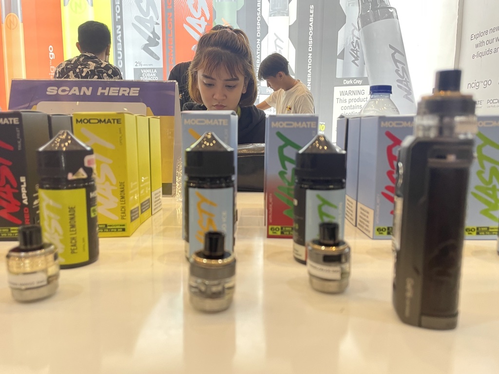 【图集】烟油厂商NASTY展台速览