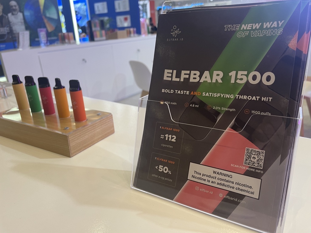 A Quick View at IECIE Booth: ELFBAR Only Brings One Exhibit
