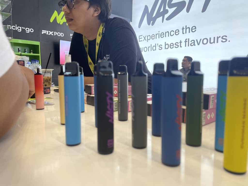 【图集】烟油厂商NASTY展台速览