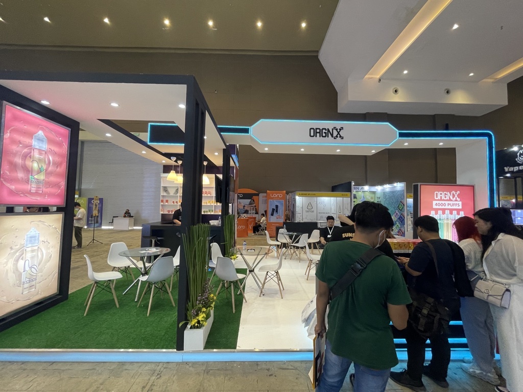 【图集】ORGNX展台人流较多