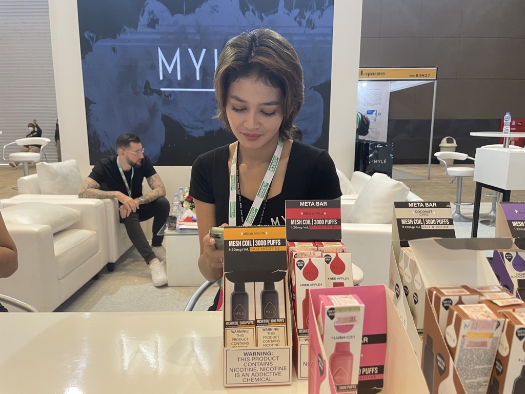 【图集】MYLE展台展品品类众多