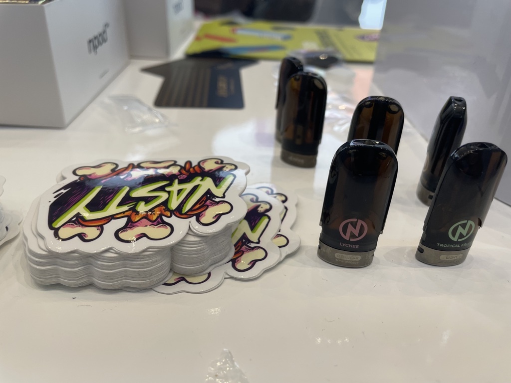 【图集】烟油厂商NASTY展台速览