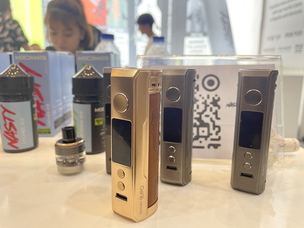 【图集】烟油厂商NASTY展台速览