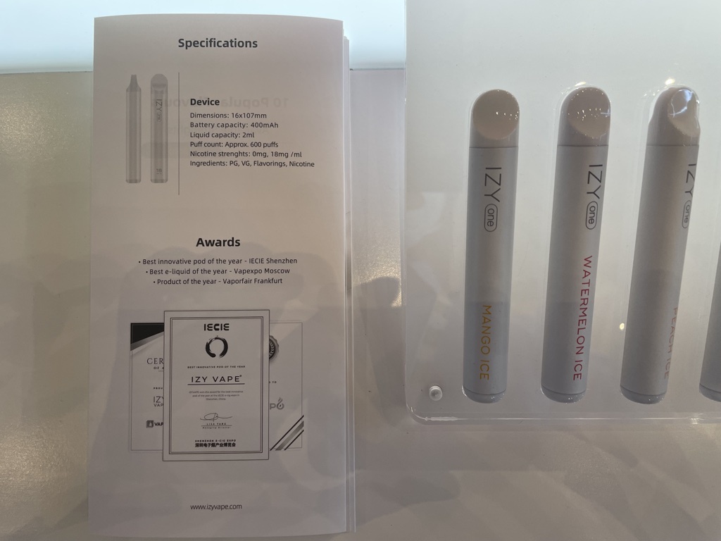 【图集】IZY VAPE只针对入门级用户展出一款产品