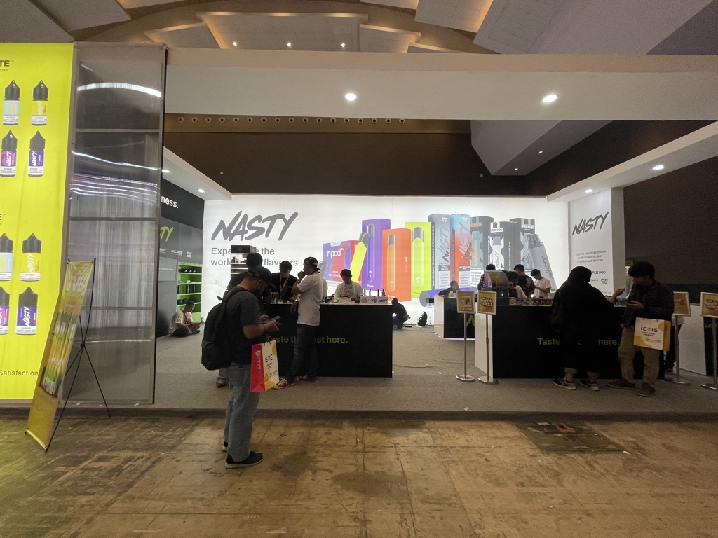 【图集】烟油厂商NASTY展台速览