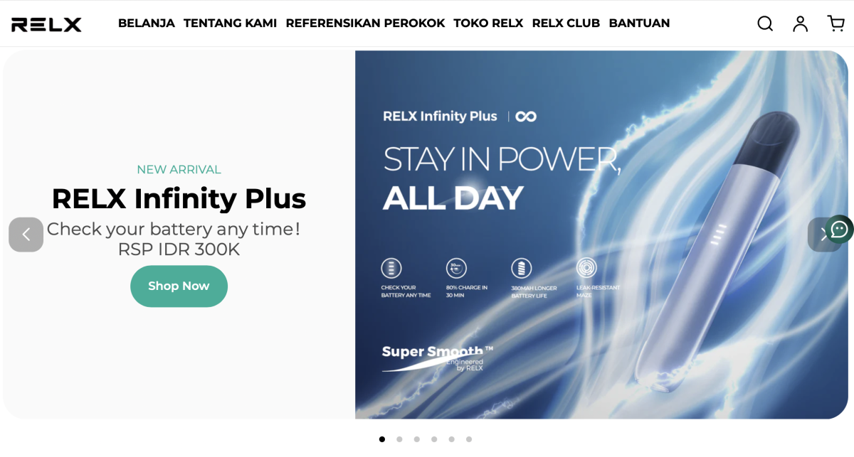 RELX Launches New Pod Device in Indonesia