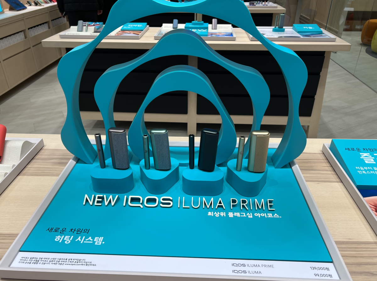 Informe en vivo sobre el lanzamiento de IQOS ILUMA en Corea del Sur.