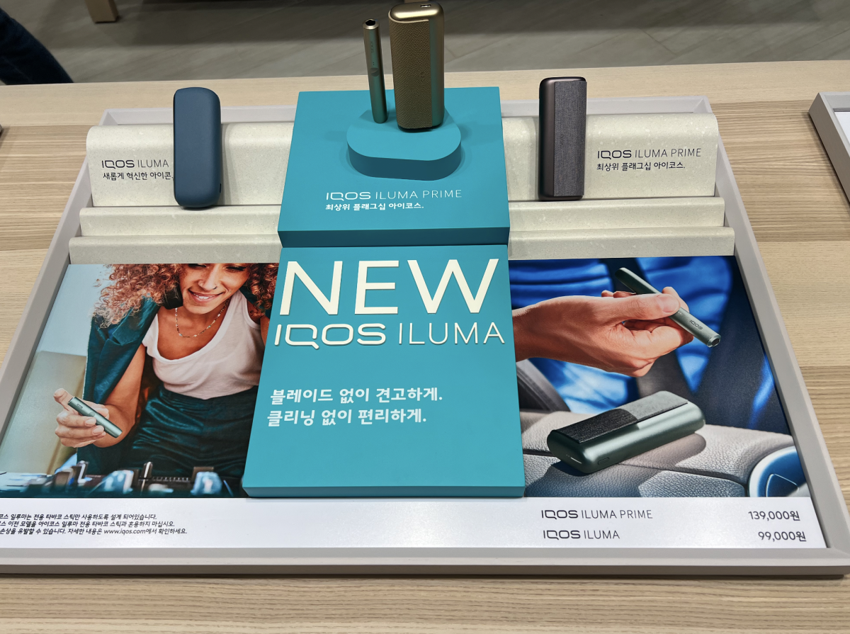 Informe en vivo sobre el lanzamiento de IQOS ILUMA en Corea del Sur.