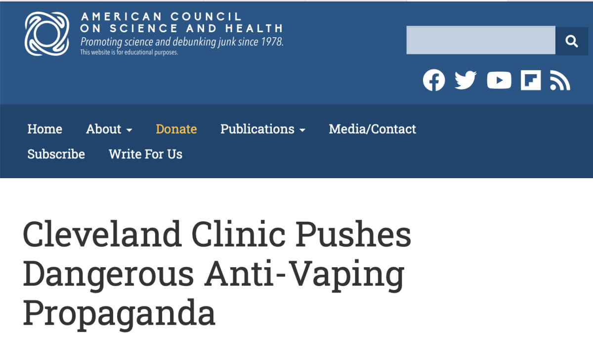 著名主持人发文抨击一篇反对使用电子烟的文章