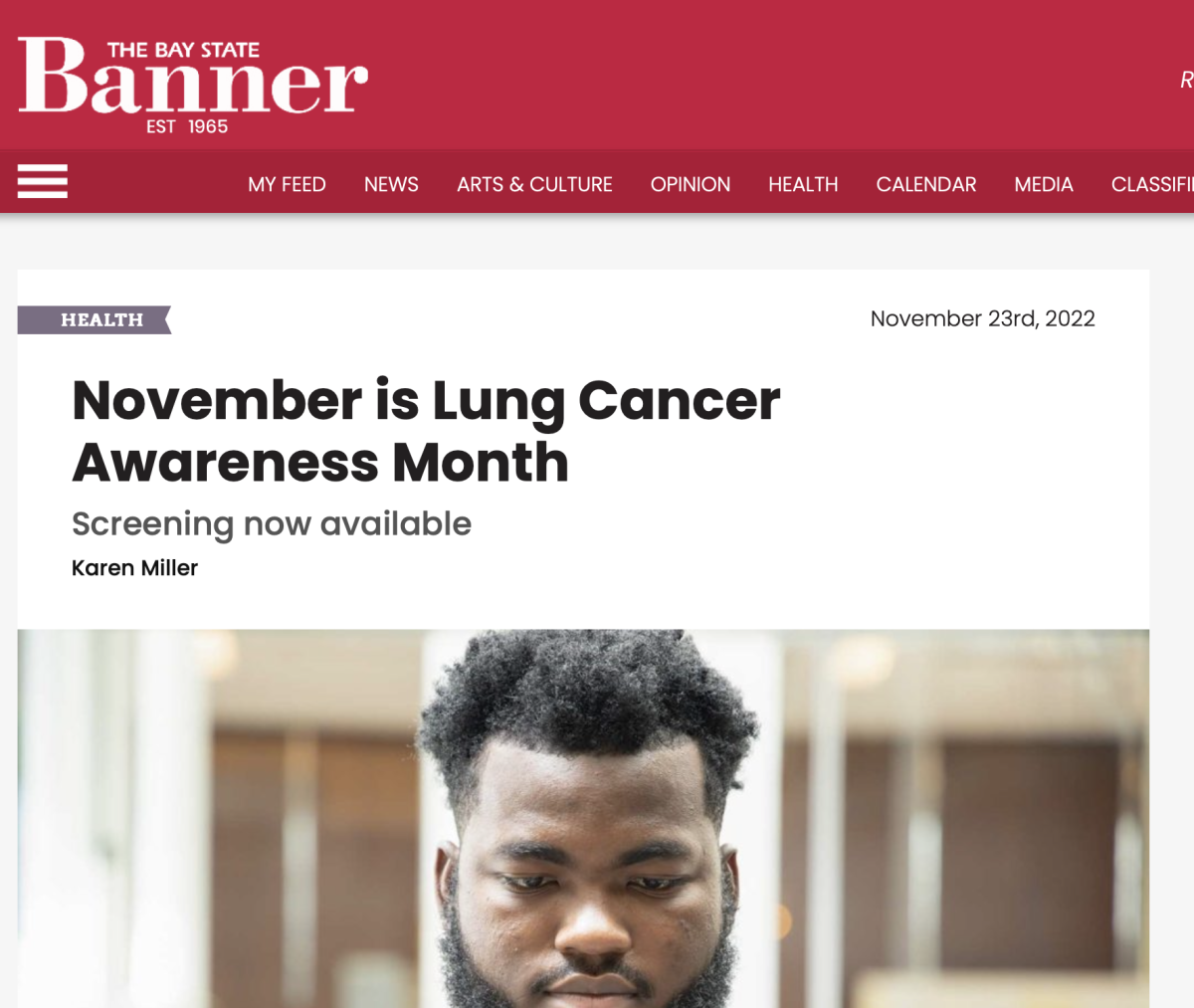 美国11月肺癌宣传月：提倡低剂量 CT筛查