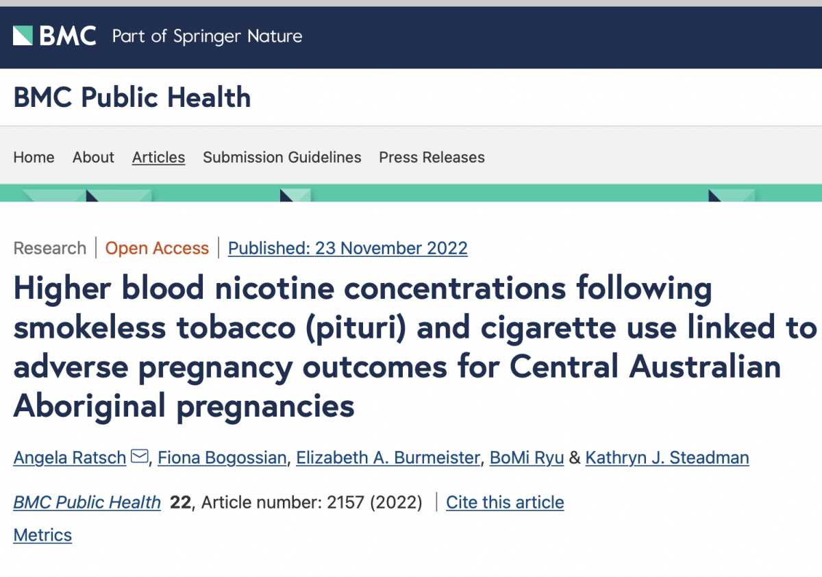 研究发现烟草或与不良妊娠有关