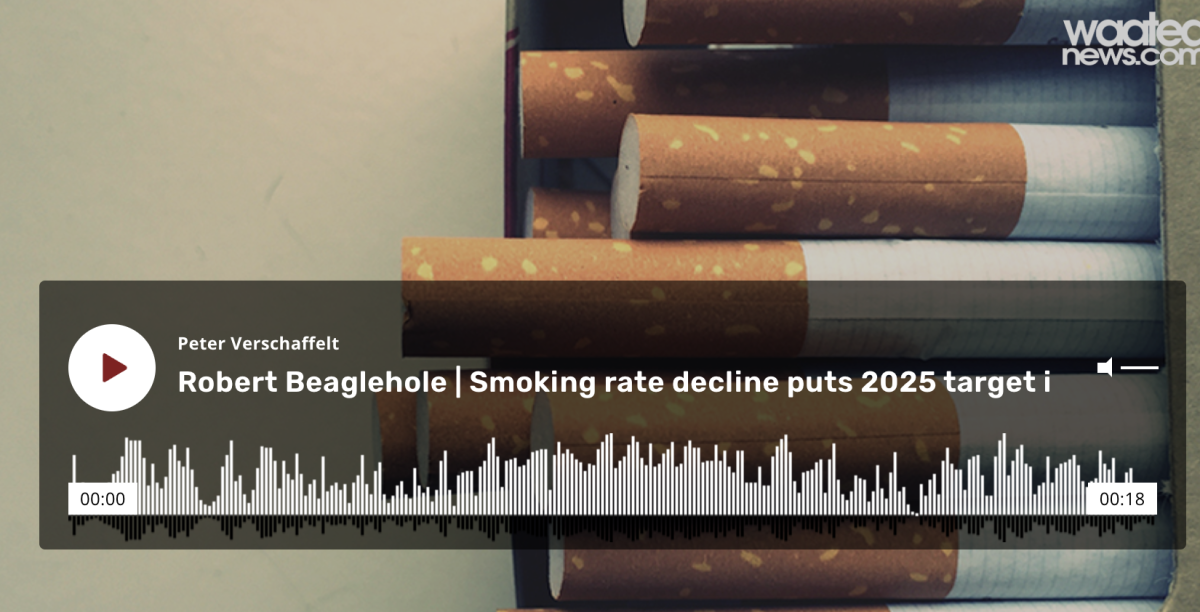 新西兰吸烟率降至8%