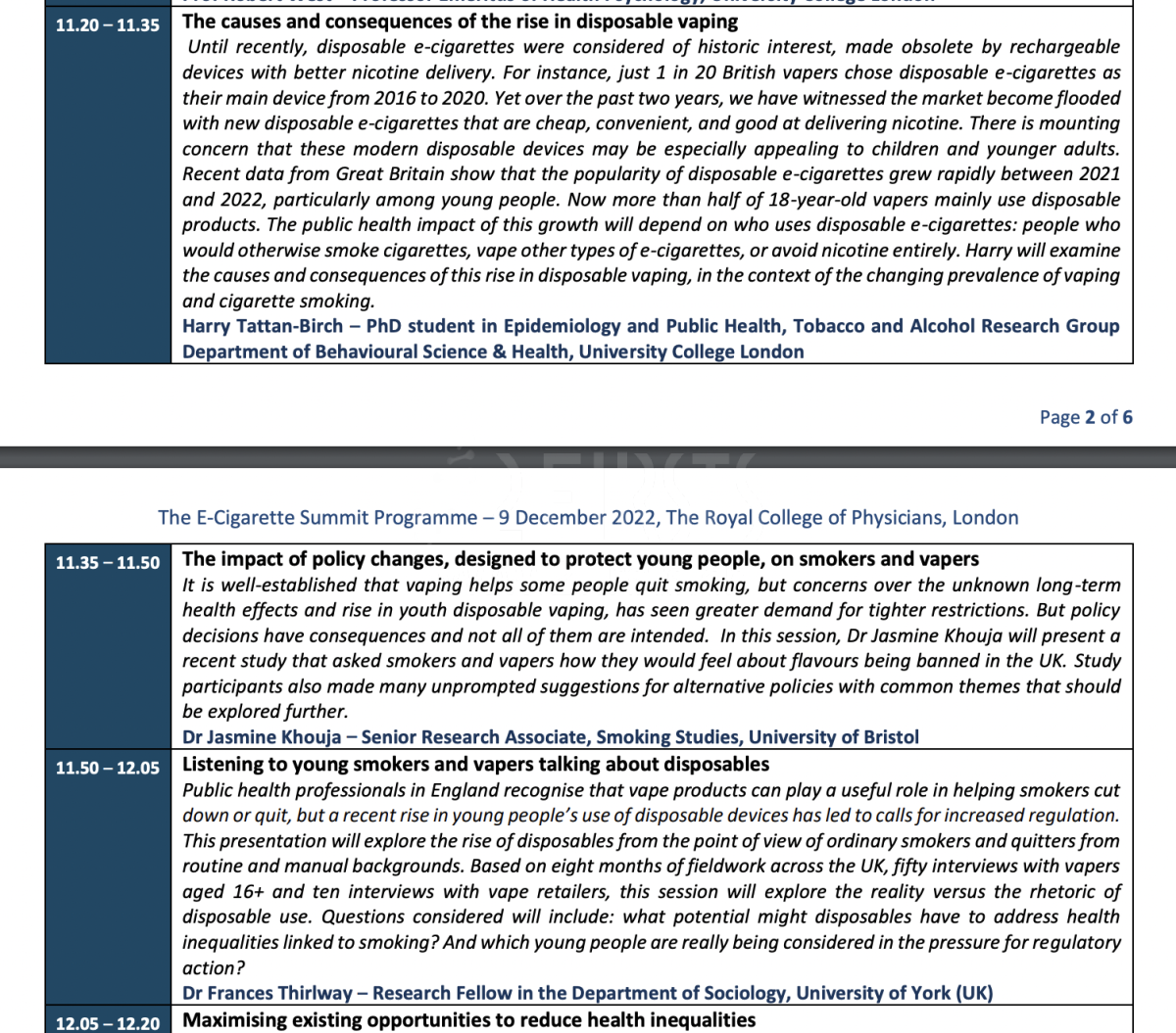 2022 英国电子烟峰会将于12月9日正式举行