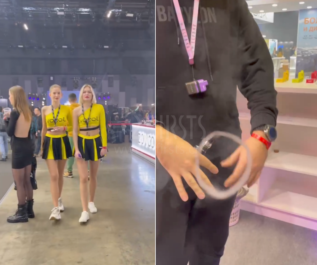 人偶 舞女 烟油调味赛——俄罗斯电子烟展会精彩集锦